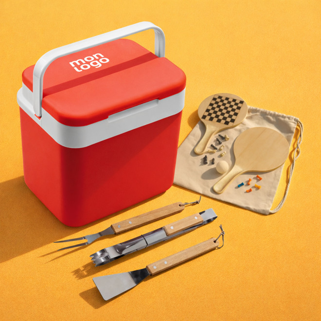 SET GLACIERE ET ACCESSOIRES ETE PERSONNALISABLE 'SAGAZE'