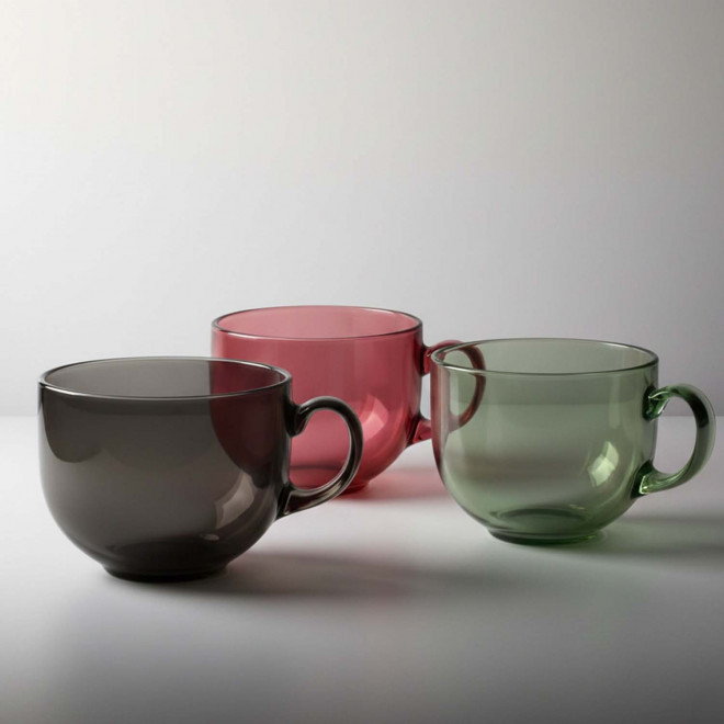 MUG EN VERRE 500ML LUMINARC PERSONNALISE 'ALBA'