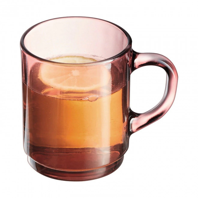 MUG EN VERRE LUMINARC 250ML PERSONNALISE 'ALBA'