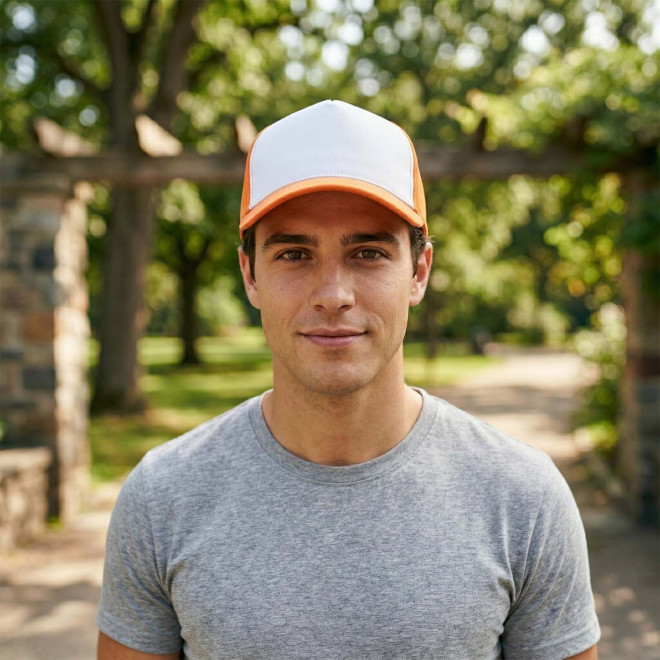 CASQUETTE PERSONNALISABLE 5 PANS 'COLORCAP DUO'