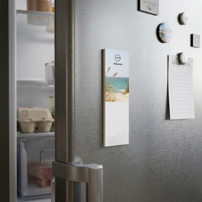 BLOC NOTES MAGNETIQUE PERSONNALISE 'MAGNETICUS QUADRI'