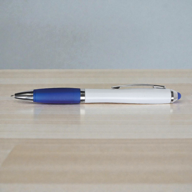 STYLO POUR ECRAN TACTILE PERSONNALISABLE 'NASH BLANCO'
