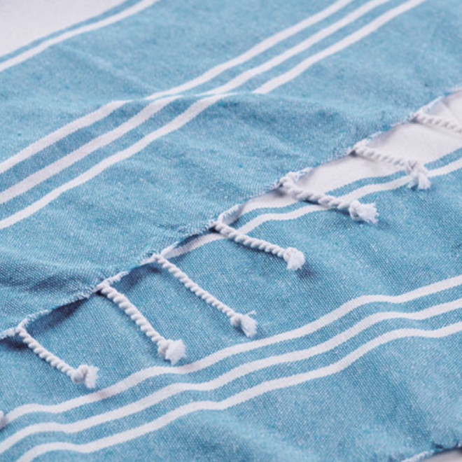 SET FOUTA SAC PERSONNALISE 'CAREO PLAGE' MARQUAGE ESAT