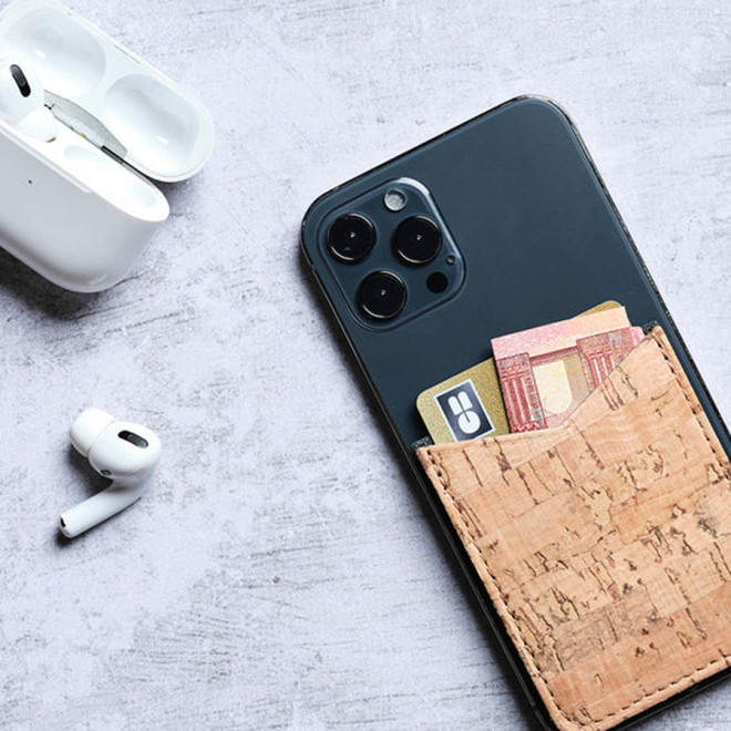 PORTE CARTES LIÈGE PERSONNALISÉ ADHÉSIF 'PECOS'