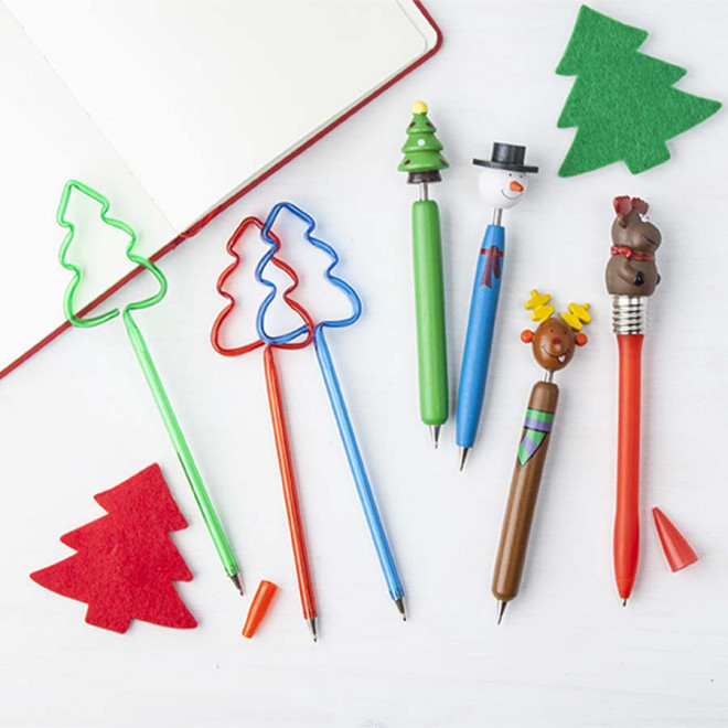 STYLO PERSONNALISÉ FIGURINE DE NOËL 'TALVI'
