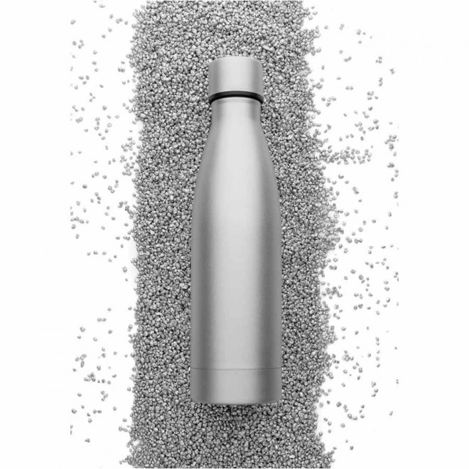 BOUTEILLE ISOTHERME PERSONNALISABLE ACIER INOXOXYDABLE 500 ML 'YOKI'