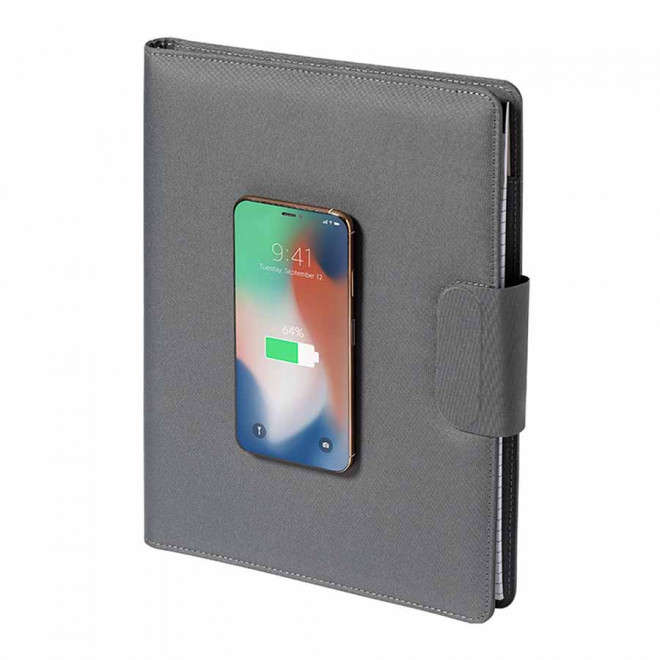 CONFÉRENCIER PERSONNALISÉ A4 AVEC BATTERIE DE SECOURS 5000 MAH 'HOLEB'