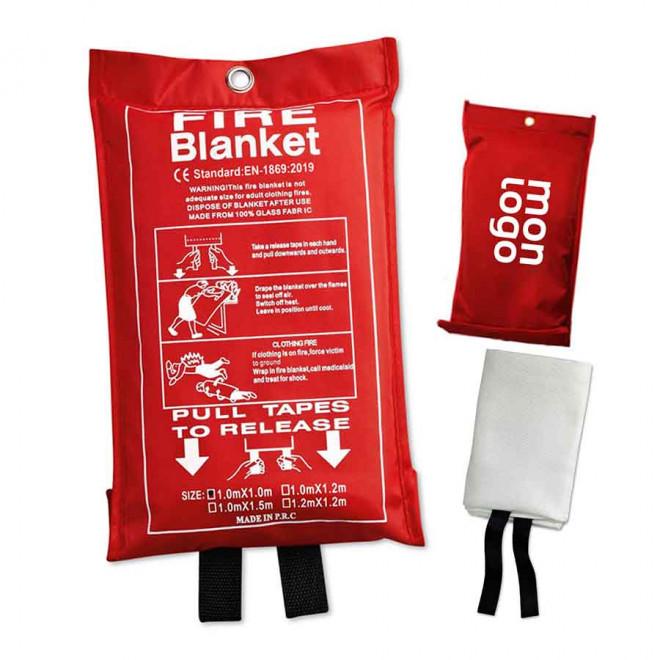 COUVERTURE ANTI FEU PERSONNALISABLE  'SUZKO'