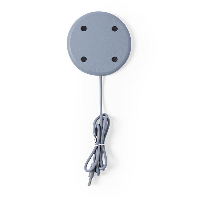 CHARGEUR INDUCTION PERSONNALISE 5W LIEGE CIMENT 'MUXA'