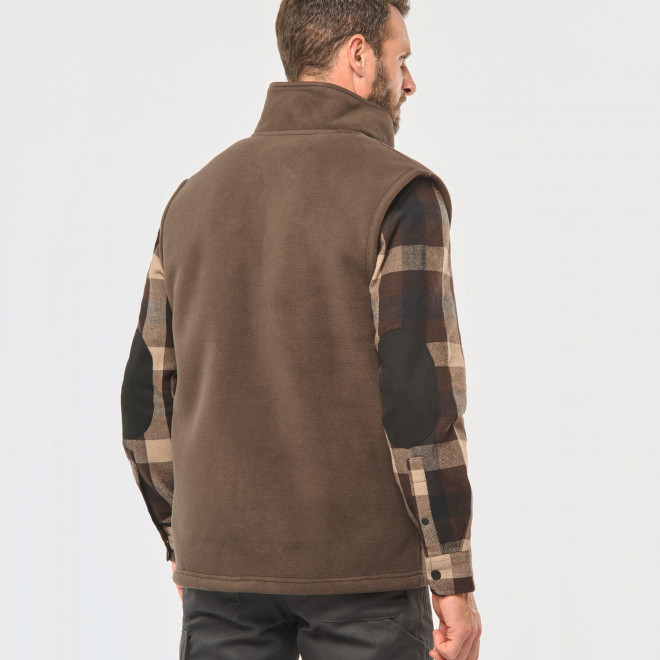 BODYWARMER POLAIRE SHERPA PERSONNALISABLE 'POLROX'