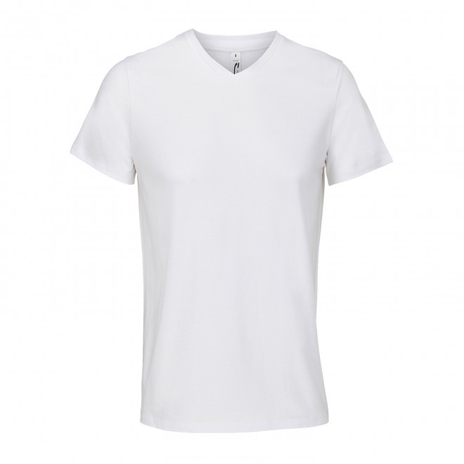 TEE SHIRT MIXTE BLANC PERSONNALISABLE 'REGENT V'