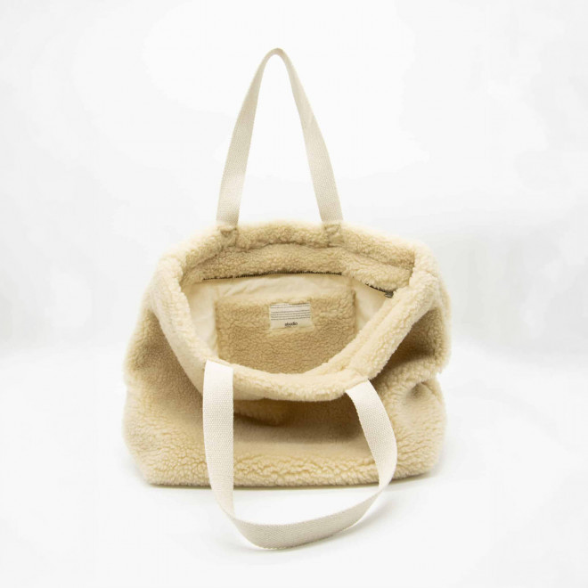 SAC EN MOUMOUTE PERSONNALISE 'HORTENSE'