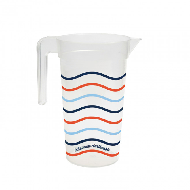 PICHET PUBLICITAIRE REUTILISABLE QUADRI 1.5L 'LONIU'