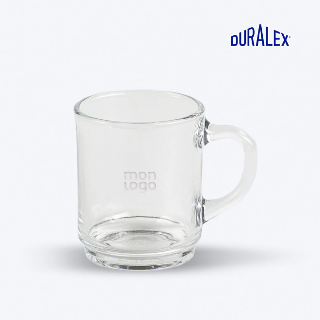 MUG PUBLICITAIRE EN VERRE DURALEX 26CL 'VERSAILLES'