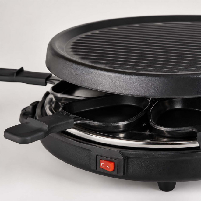 APPAREIL A RACLETTE 6 PERSONNES PERSONNALISE 'MAROI'