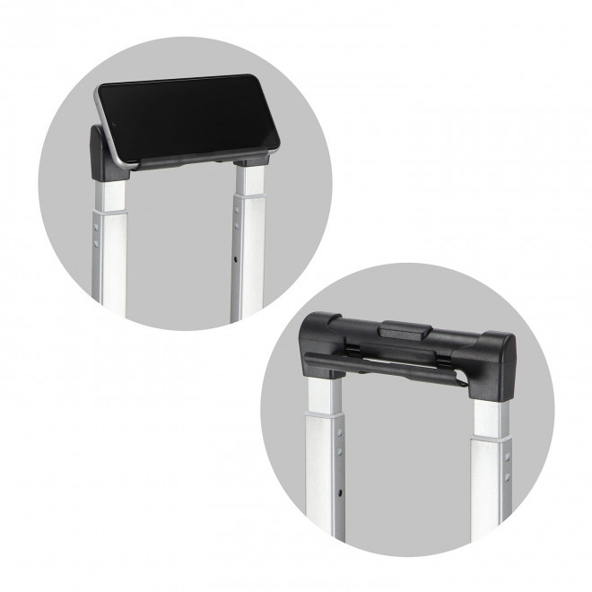 VALISE PERSONNALISABLE TROLLEY CABINE 18 POUCES 'ZOLAX'