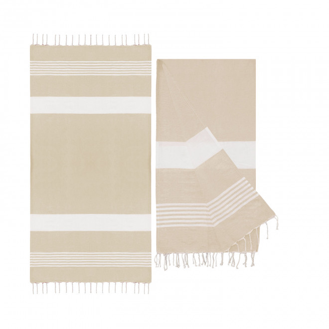 PAREO/FOUTA PERSONNALISEE 'HORTENSE RAYE'