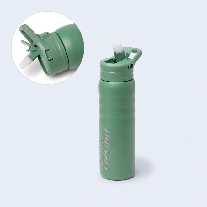 BOUTEILLE PERSONNALISABLE ISOTHERME PAILLE 710ML 'DAYLO'