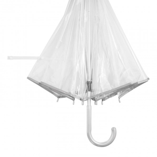 PARAPLUIE TRANSPARENT CANNE PERSONNALISABLE 'LENCO'