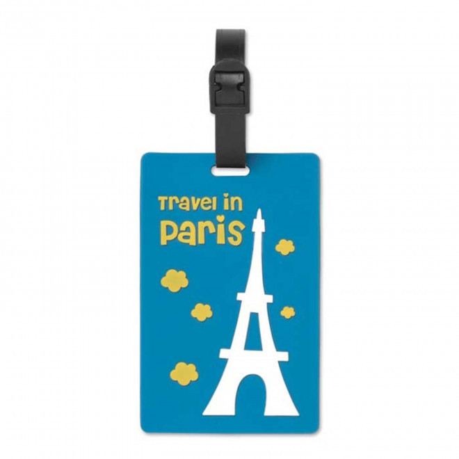ETIQUETTE A BAGAGE EN 2D PERSONNALISABLE 'GAGELU'