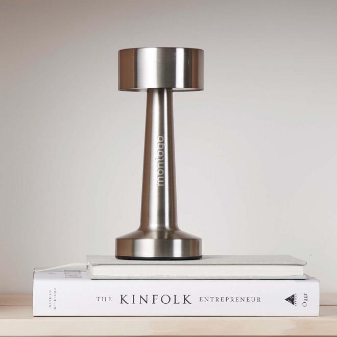 LAMPE LED DE TABLE PERSONNALISABLE 'MEYNU RECYCLE'
