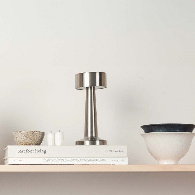 LAMPE LED DE TABLE PERSONNALISABLE 'MEYNU RECYCLE'