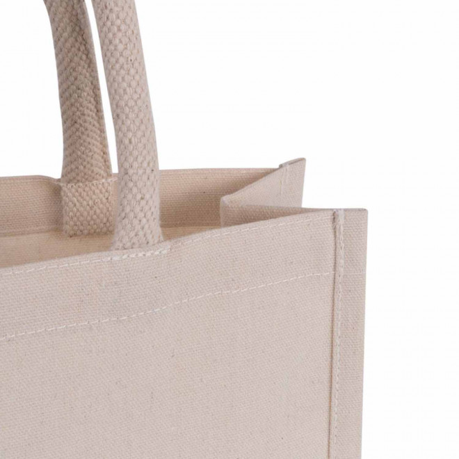 MINI SAC EN COTON RECYCLE 220 GR PERSONNALISABLE 'CEYLA'