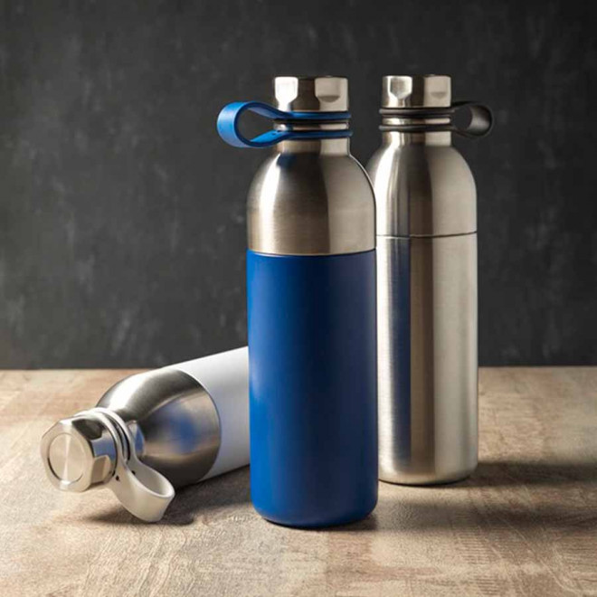 BOUTEILLE PUBLICITAIRE EN CUIVRE 590 ML 'LIKOLN' 4 JOURS' 