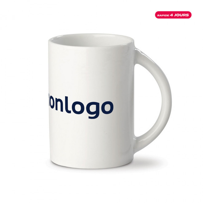MUG PORCELAINE PUBLICITAIRE 300 ML 'MANILO EUROPE' 4 J
