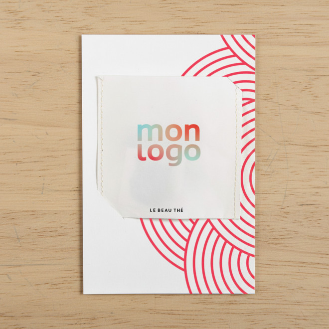 CARTE A INFUSER LE BEAU THE PERSONNALISABLE 'GIFTCARD'