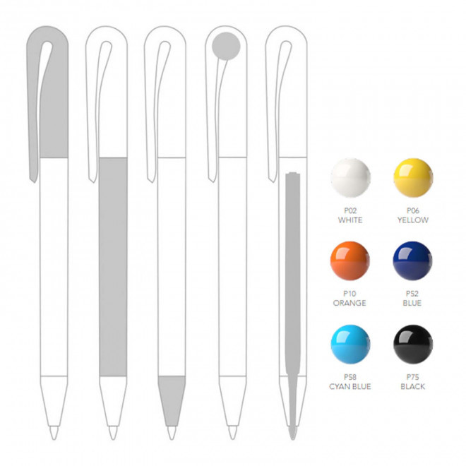 STYLO PUBLICITAIRE PRODIR® MIX&MATCH 'DS1 POLISHED'