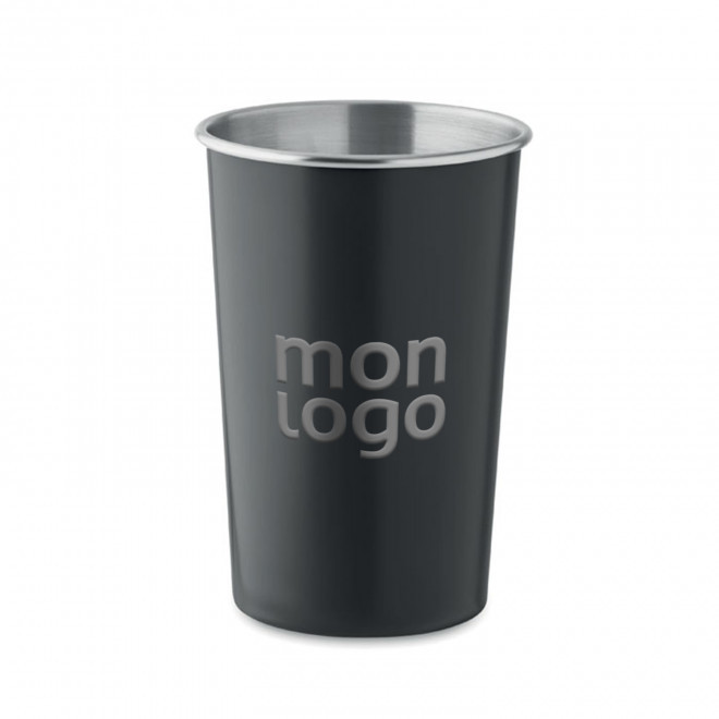 GOBELET ACIER INOX PUBLICITAIRE'SAMILO RECYCLE'