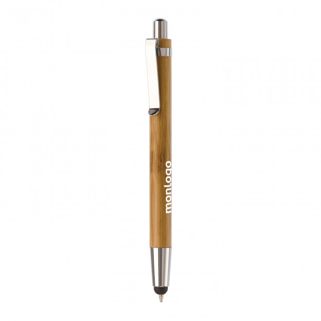 STYLO/STYLET EN BAMBOU PERSONNALISÉ 'ANDREA' 4J