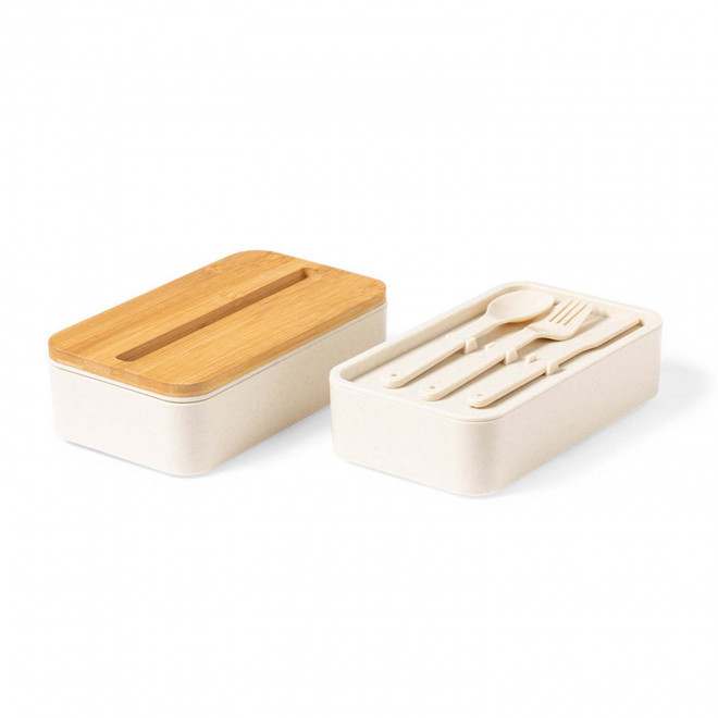 LUNCH BOX PERSONNALISABLE 2 COMPARTIMENTS 700ML 'RAVUN MAX'