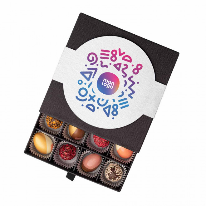 COFFRET PERSONNALISABLE DE 16 CHOCOLATS 'MOMENT'