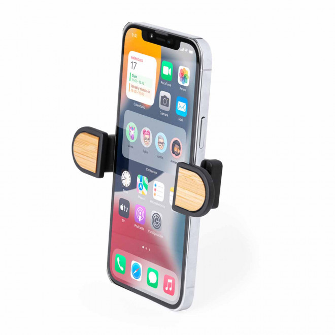 SUPPORT TELEPHONE PERSONNALISABLE VOITURE PINCE 'TRASLOCO'