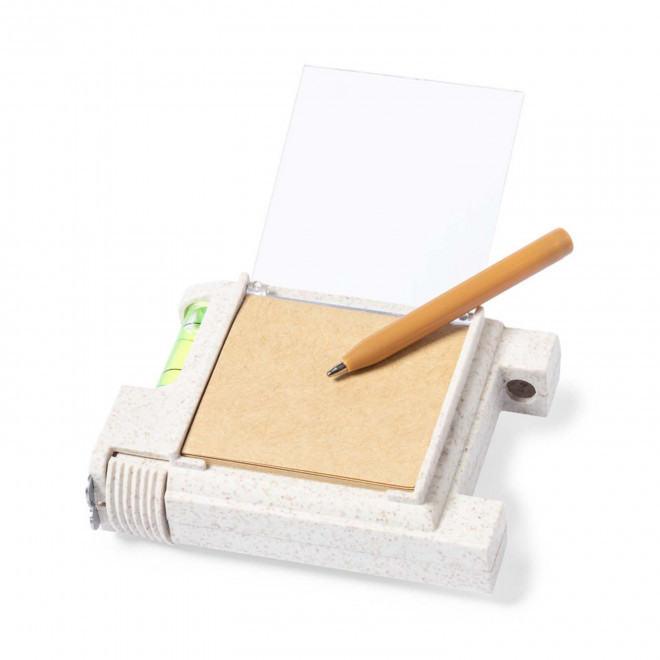 METRE 3M ET BLOC NOTES PERSONNALISABLE 'METRO PAD BLE'