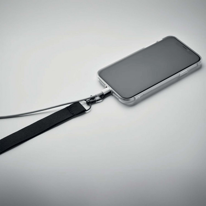 SANGLE POUR TELEPHONE PERSONNALISABLE 'BASICLAN'