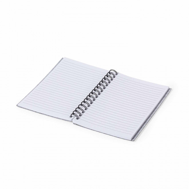 CARNET A5 FEUTRINE PERSONNALISABLE 'BONNIE SPIRALE'