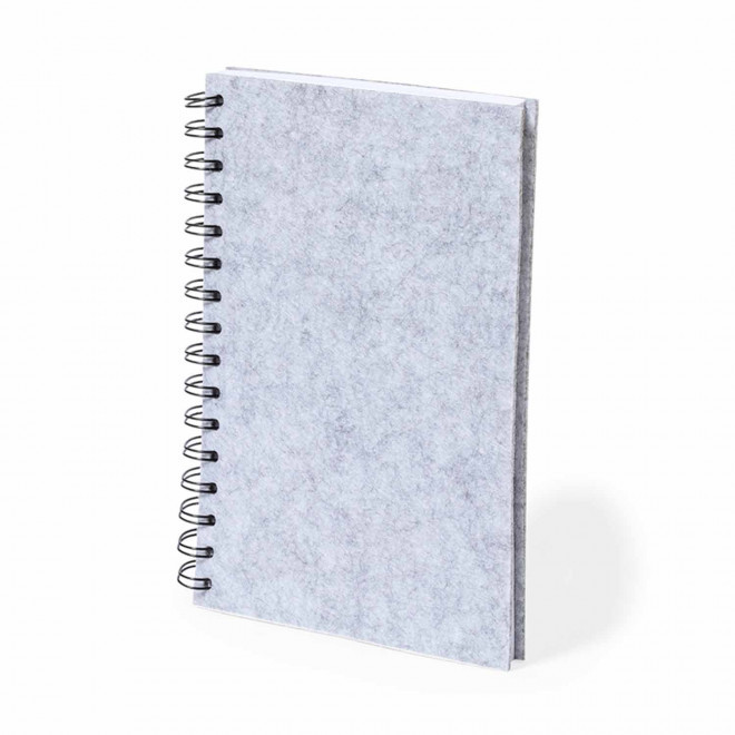 CARNET A5 FEUTRINE PERSONNALISABLE 'BONNIE SPIRALE'