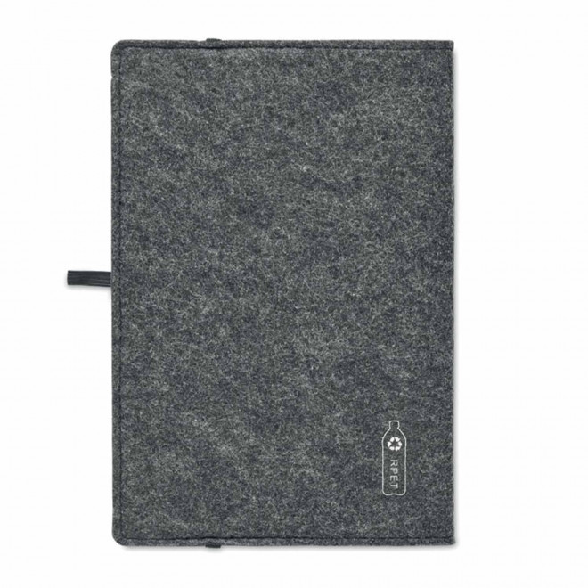 CARNET A5 FEUTRINE RPET 'BONNIE A5'