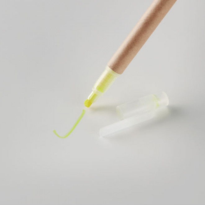 STYLO ET SURLIGNEUR PERSONNALISABLE 'RIO DUO CARTON'