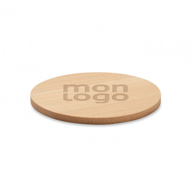 SOUS BOCK EN BOIS PERSONNALISABLE 'CLANE'
