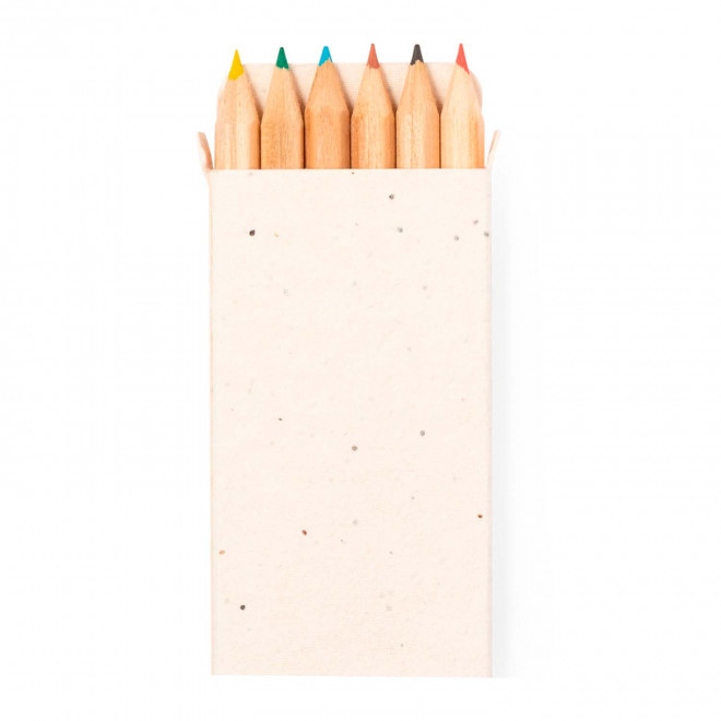ETUI 6 CRAYONS PERSONNALISABLE 'MATHILDA ENSEMENCE'