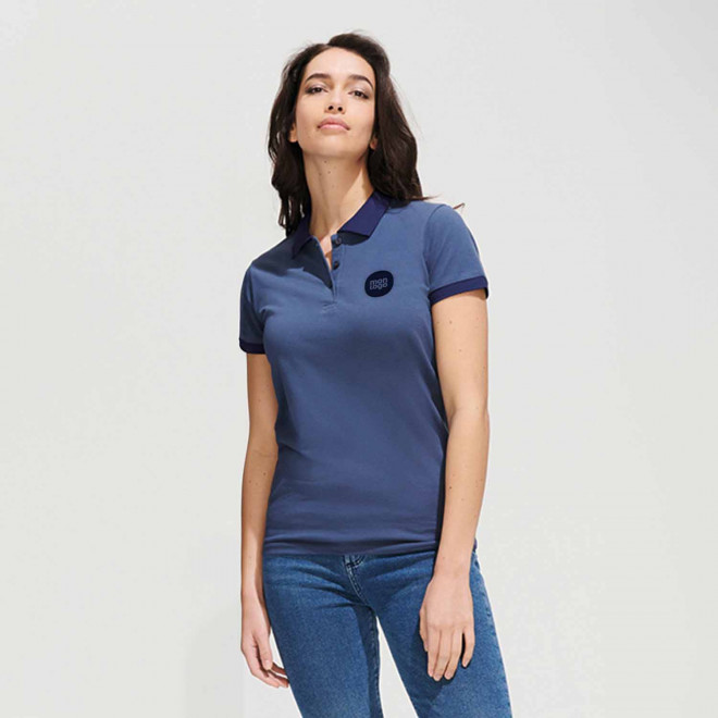 POLO PERSONNALISABLE FEMME 'PERFECT CUSTOM'