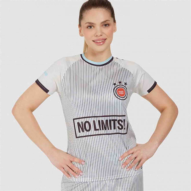 TEE SHIRT FOOT PERSONNALISABLE FEMME 'FANFOOT'