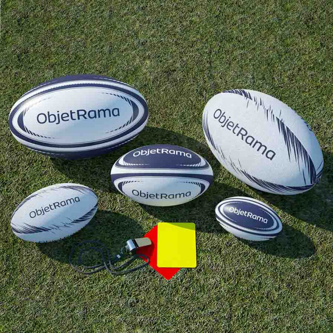 MINI BALLON DE RUGBY PERSONNALISÉ 'DROPS MINI'