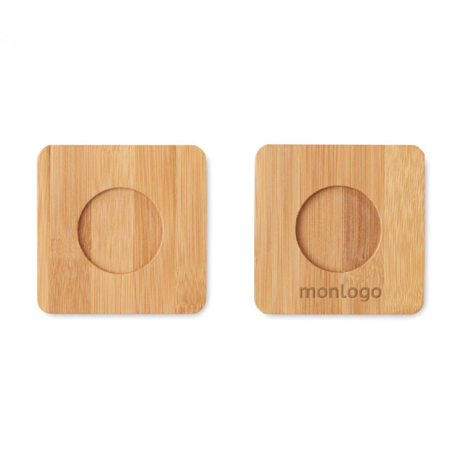 TASSES PERSONNALISÉES EN VERRE AVEC SOUS VERRES 'CHILLANCE'