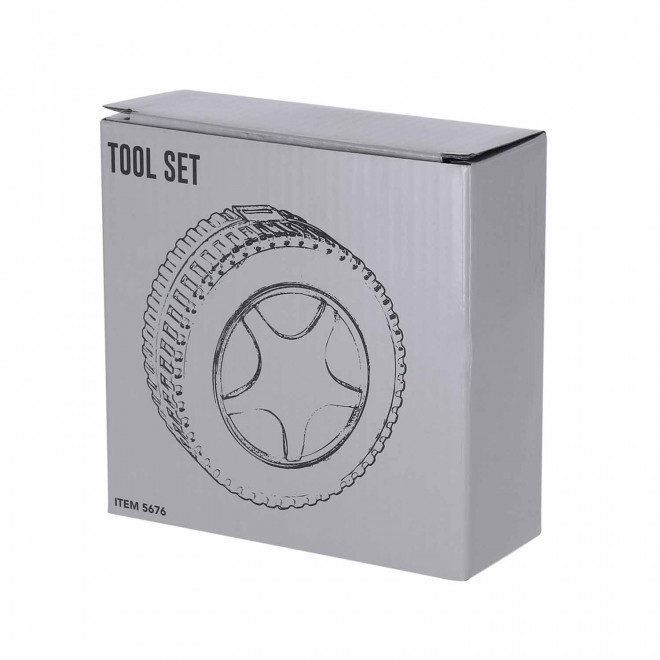 BOITE A OUTILS PERSONNALISEE ROUE 'MOCHELIN'