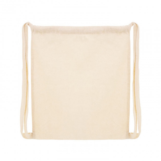 SAC A DOS COTON CORDELETTE PLATE PUBLICITAIRE 'BRIELLE'